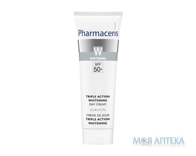 Pharmaceris W Albucin (Фармацеріс W Альбуцин) Відбілюючий крем потрійної дії SPF-50+ 30 мл