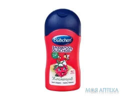 Bubchen (Бюбхен) Шампунь-гель для волосся та тіла Ведмедикова Малина 50 мл