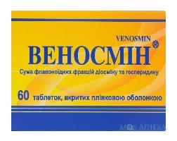 Веносмин таблетки, в/плен. обол., №60 (10х6)