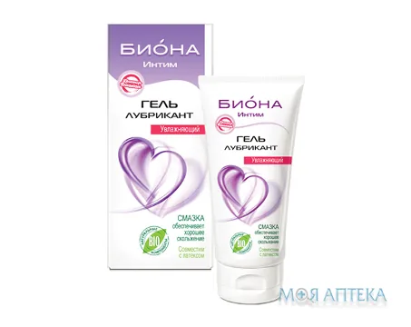 Гель-лубрикант зволожуючий Біона Інтим Біокон 75 мл