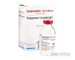Езафосфіна розчин д/інф., 10 г/100 мл по 100 мл у флак. №1