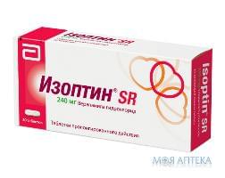 Ізоптин SR табл. пролонг. дії 240 мг блістер №30