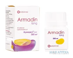 Армадін Лонг табл. пролонг. дії по 500 мг № 40 фл.