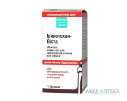 Іринотекан-Віста конц. д/р-ну д/інф. 500 мг/25 мл фл. №1