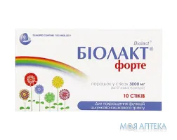 Біолакт форте пор.3000 мг саше №10 дієт.доб