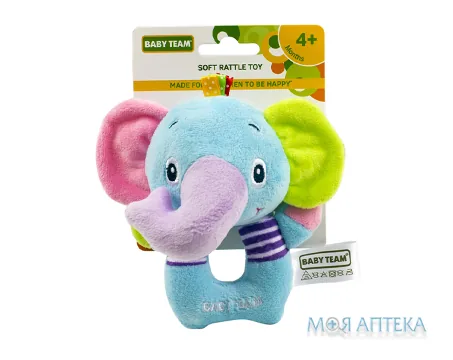 Іграшка-Брязкальце Baby Team (Бебі Тім) 8501, м`яка