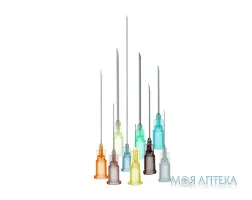 Голка Ін`єкційна Одноразова Стерильна Alexpharm 23G (0,6 х 32 мм)