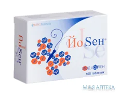 Йоsен (Йосен) Дієтична Добавка табл. 80 мг контейнер полімерн. №100