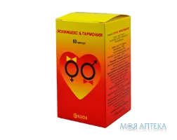Йохімбекс & Гармонія капс. банка, в пачке №60