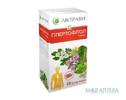 Гіпертофітол Плюс фіточай по 1,5 г в філ.-пак. №20