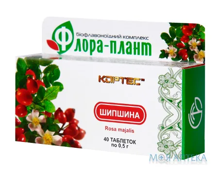 Комплекс Біофлавоноїдний Флора-Плант шипшина №40