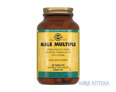 Солгар (Solgar) Комплекс Вітамінів Для Чоловіків табл. фл. №60