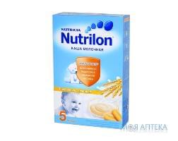 Nutrilon (Нутрилон) Каша Молочная Immunofortis пшеничная с печеньем с 5 месяцев, 225г