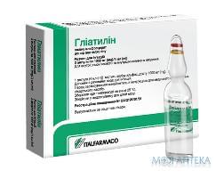 ГЛИАТИЛИН р-р д/ин. 1000 мг/4 мл амп. 4 мл N3