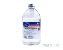 Глюкоза-Новофарм розчин д/інф. 5 % по 400 мл у пляш.