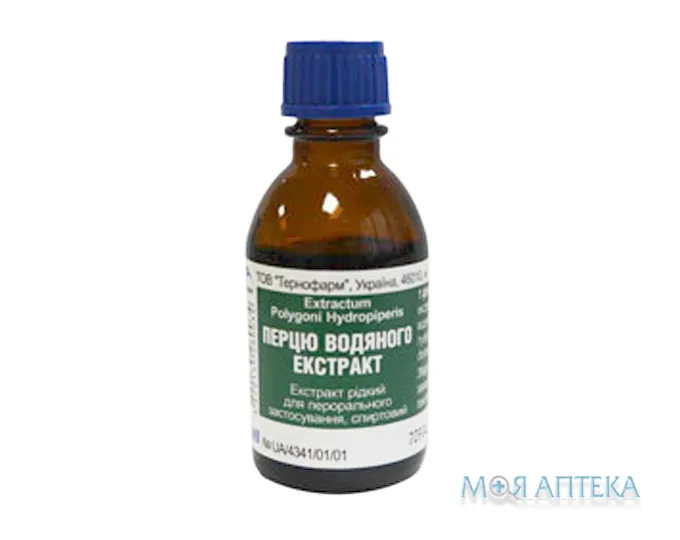 Перцю Водяного Екстракт екстракт рід. д/перор. заст., спирт. по 25 мл у флак.