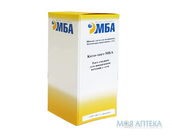 Кето-Тест-Мба Тест-Набор Иммунохр. Д/Определения Кетонов В Моче тест №50