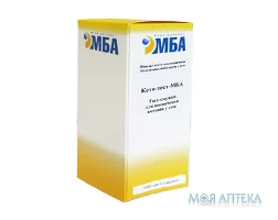 Кето-Тест-Мба Тест-Набор Иммунохр. Д/Определения Кетонов В Моче тест №50