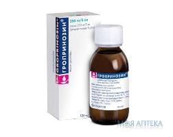 Гропринозин-Рихтер сироп 250 мг / 5 мл по 120 мл во флак.