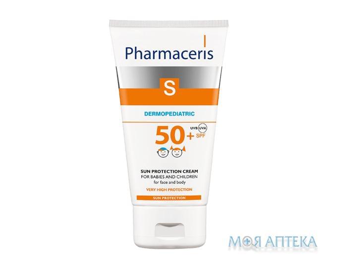 Pharmaceris S Sun Protection (Фармацерис С Сан Протекшн) Крем для младенцев и детей для лица и тела, SPF 50+, 125 мл