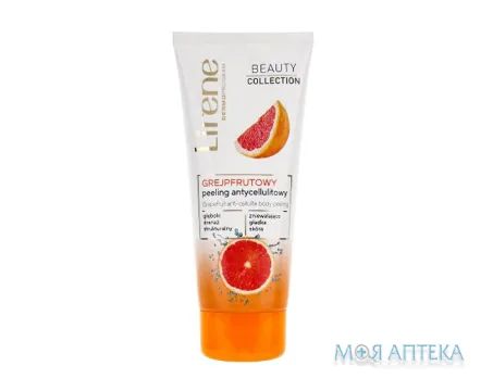 Крупнозернистий скраб - антицелюлітний дренаж для тіла Тм Lirene 200 мл