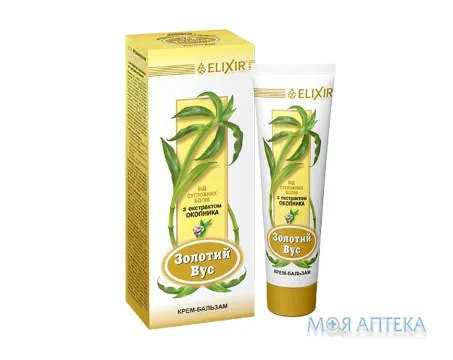 Золотий Вус з екстрактом живокосту крем-бальзам по 75 мл у тубі