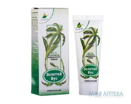 Золотий Вус з екстрактом медичної п`явки крем-бальзам по 75 мл у тубі
