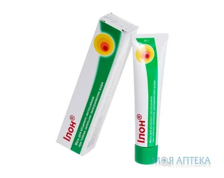 Ілон мазь по 25 г у тубах