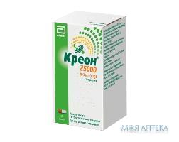 Креон® 25000 капс.тв.з гастр.гран.по 300мг №50 фл. в карт.коробці