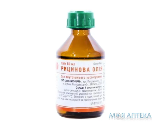 Рицинова олія олія по 30 мл фл.