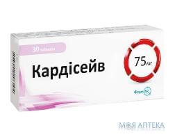 Кардісейв табл. 75 мг №30