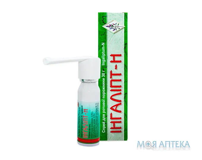 Інгаліпт-Н спрей д/інг. по 30 г у балон.