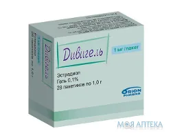 Дивігель гель 0,1 % по 1 г у пак. №28