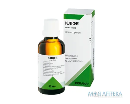 Кліфе Спаг Пека кап. орал. фл. 30 мл №1