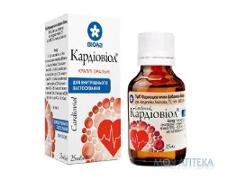Кардіовіол кап. орал. фл. с пробкой-капельницей 25 мл