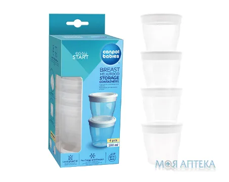 Контейнер Для Хранения Молока/Пищи 12/204 180 мл №4