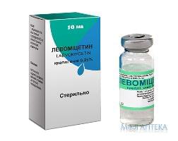 Левоміцетин кап. глаз. 0,25 % фл. 10 мл