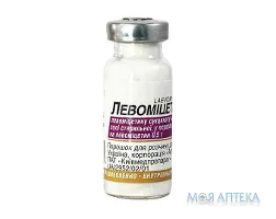 Левоміцетин пор. д/р-ну д/ін. 0,5 г фл. №1