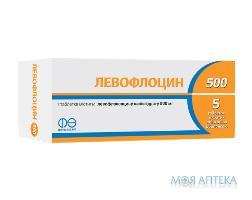 Левофлоцин 500 табл. п/о 500 мг блистер №5