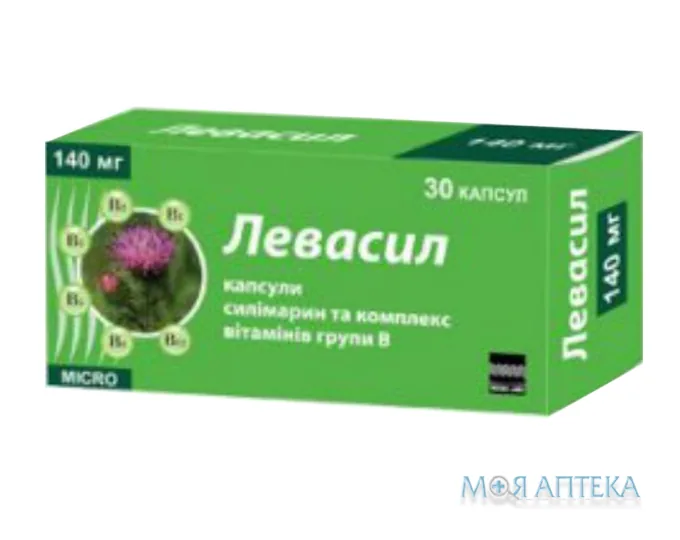 Левасил капс. 140 мг стрип №30