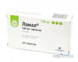 Ламал табл. 100 мг блістер №30