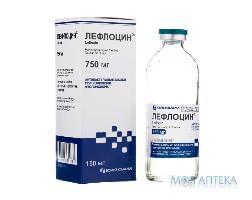 Лефлоцин р-н д/інф. 5 мг/мл контейнер 150 мл №1