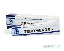 Левомеколь мазь туба 40 г, в пачці №1