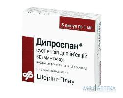 Дипроспан  Амп 2 мг 1 мл н 5