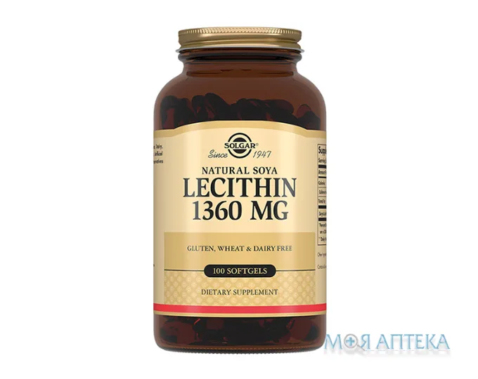 Солгар (Solgar) Натуральний Соєвий Лецитин капс. №100