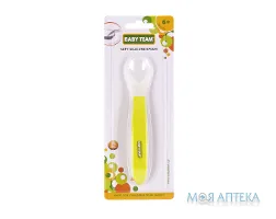 Ложка Baby Team (Бебі Тім) 6102 силіконова м`яка від 6 місяців 1 шт