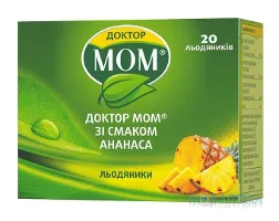 Доктор Мом Зі Смаком Ананаса льодяники №20 (4х5)