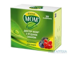 Доктор Мом з Ягідним Смаком льодяники №20 (4х5)