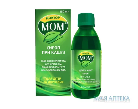 Доктор Мом сироп по 150 мл у флак.