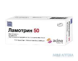Ламотрин Табл 50 мг н 60